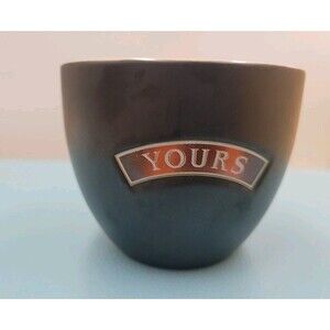 BAILEYS IRISH CREAM CERAMIC CUP MUG YOURS BROWN BEIGE LIQUEUR LIQUOR